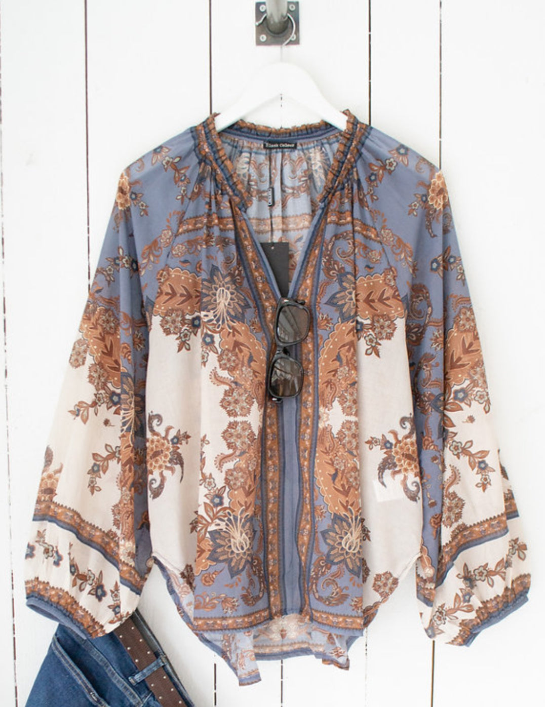 Blouse ‘indigo’