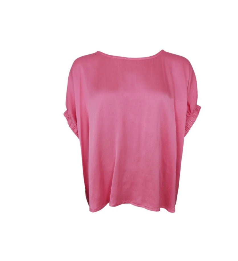 Blouse Mabel warm pink