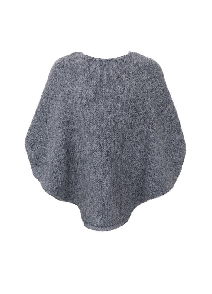 Poncho Penny grijs