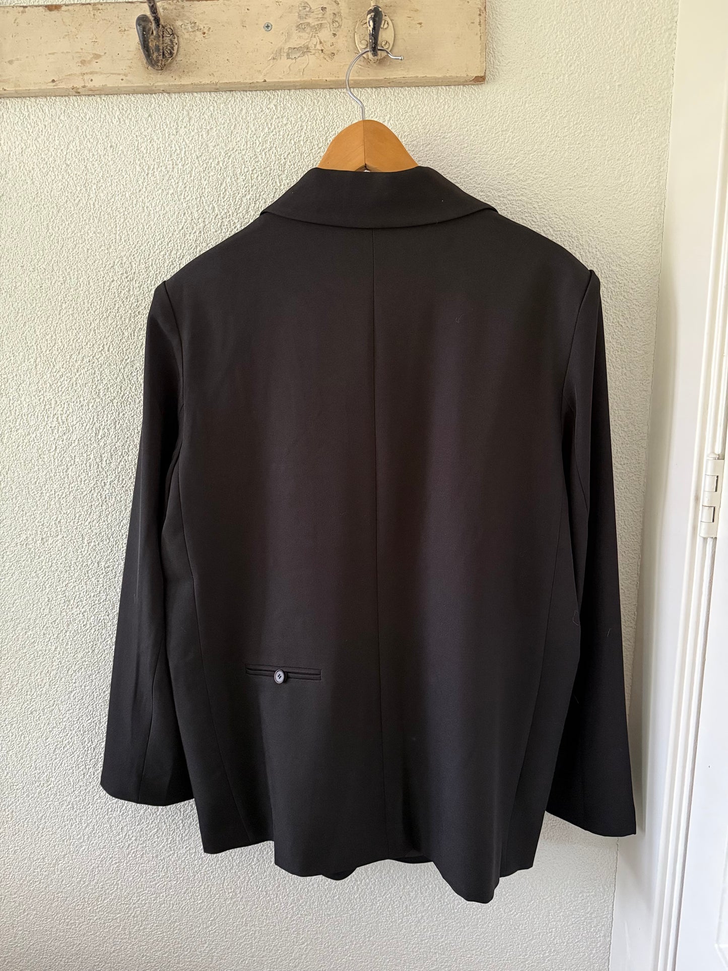 Colbert oversized zwart