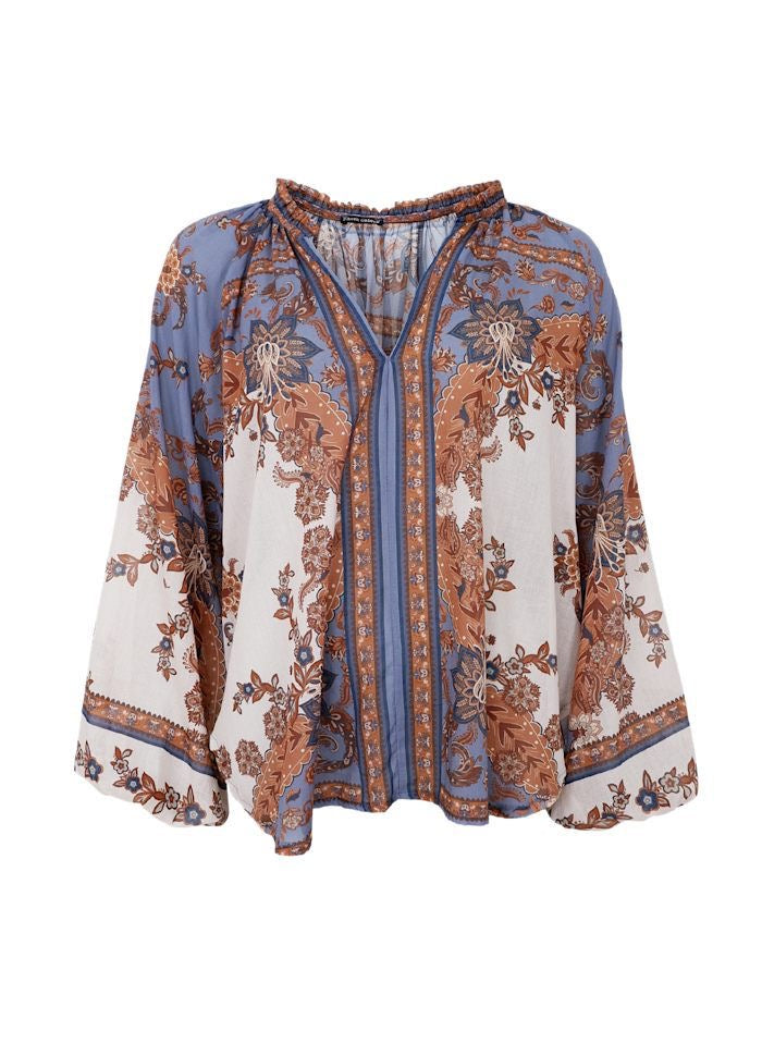 Blouse ‘indigo’