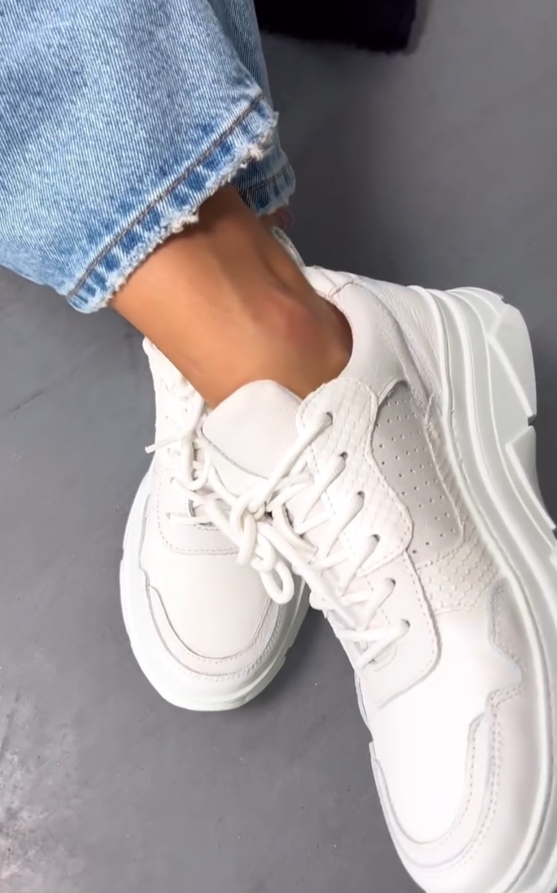 New White sneakers