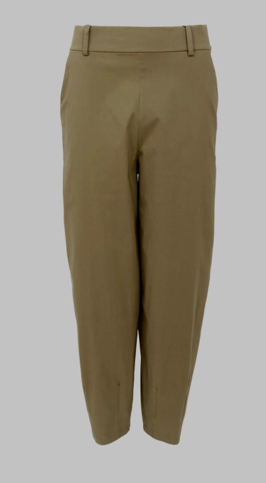 Pants barrel Olive