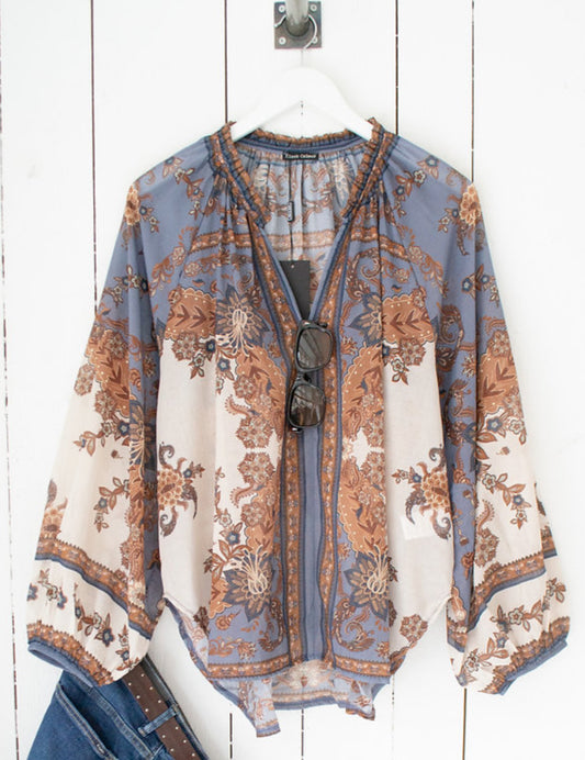 Blouse ‘indigo’
