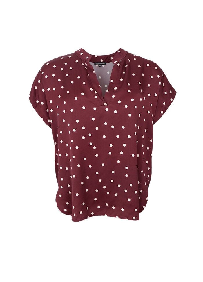 Blouse valery ‘plum’