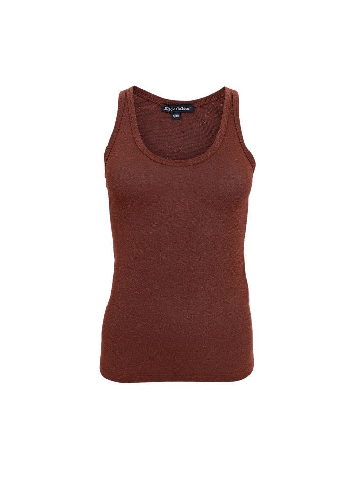 Lurex top coffee