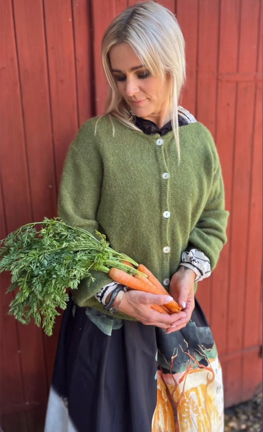 Vestje mosgroen