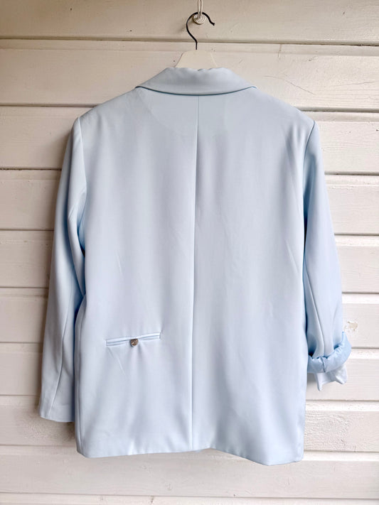 Blazer oversized model light blue