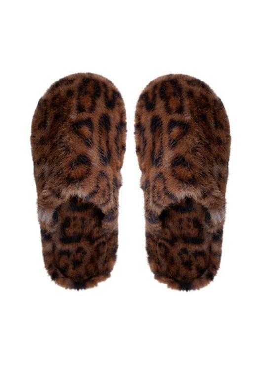 Sloffen panterprint