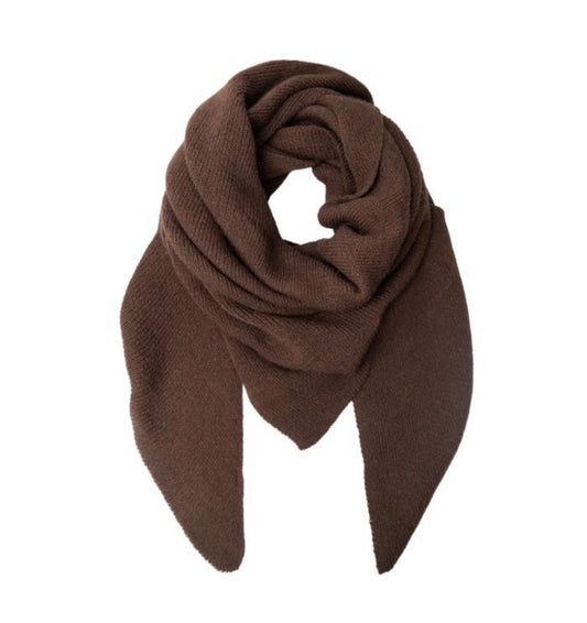 Driehoek sjaal ‘Coffee’