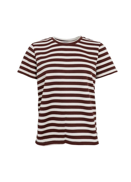 Shirt bruine streep