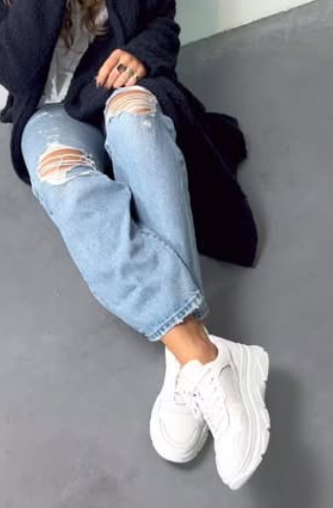 New White sneakers