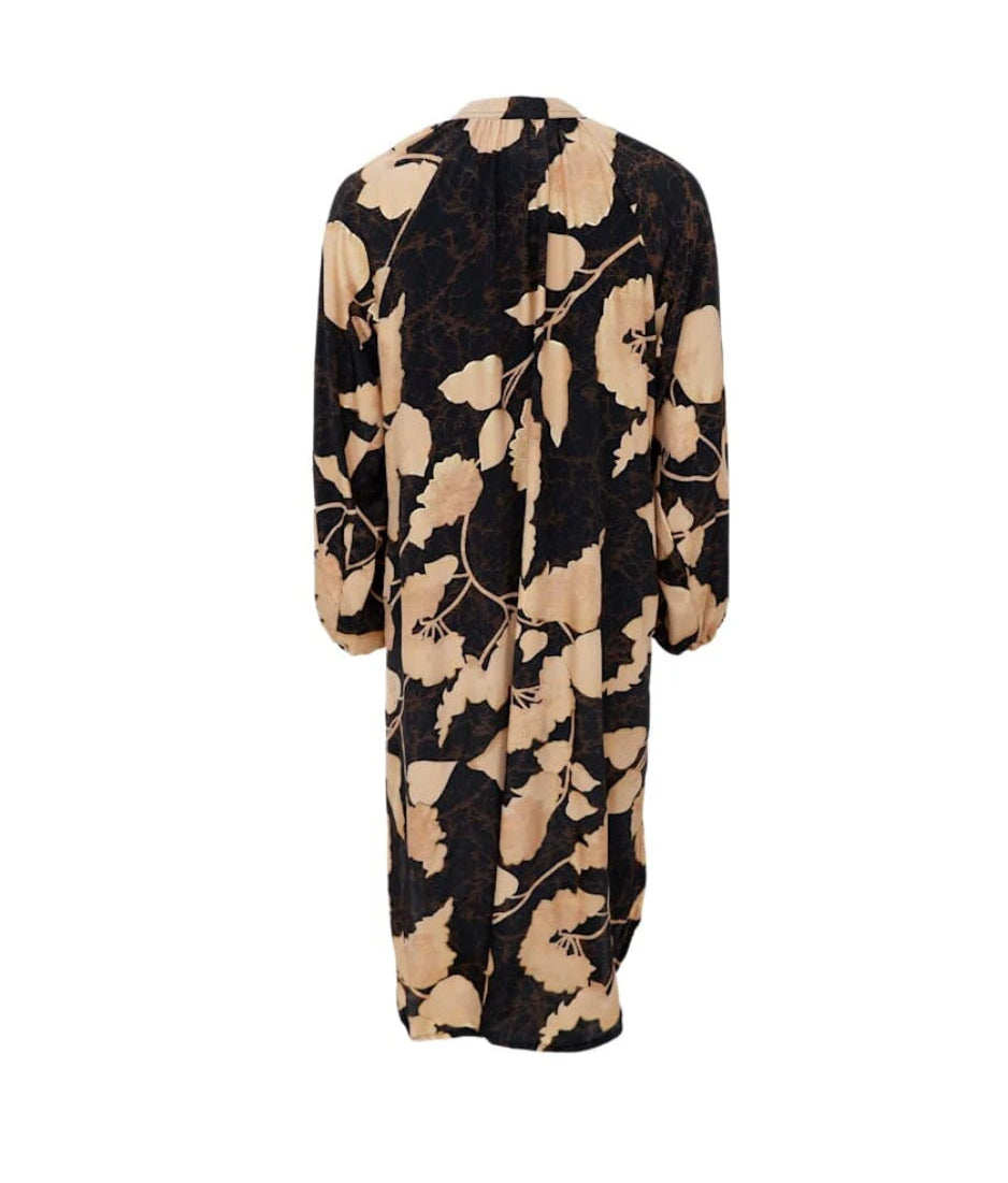 S A L E Jurk Luna Nelly Leaf