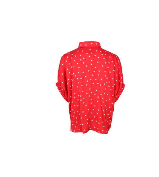 Blouse Mabel red dot