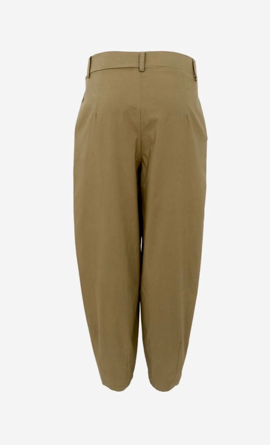 Pants barrel Olive