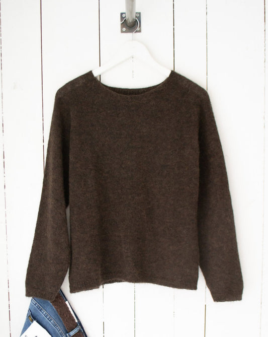 Knit jumper mocca
