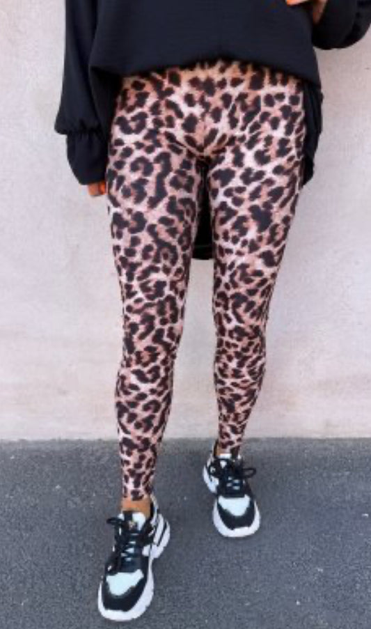Legging bruin Leo