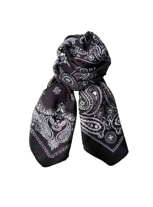 Mini scarf black