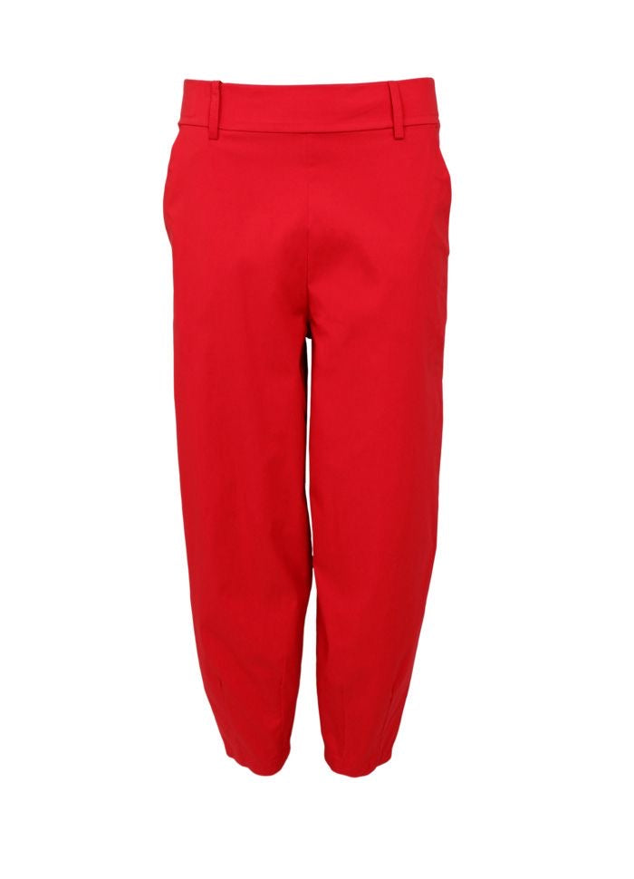 Barrel pants red