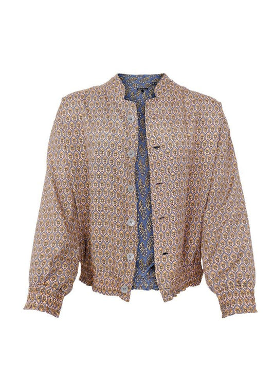 Bomber jacket reversible Blue