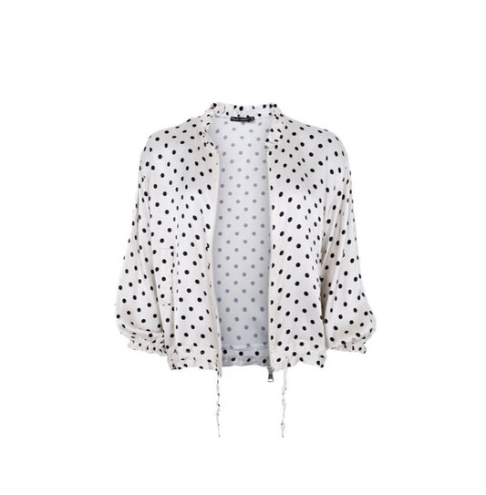 Bomber blouse/jasje Caitlin off White