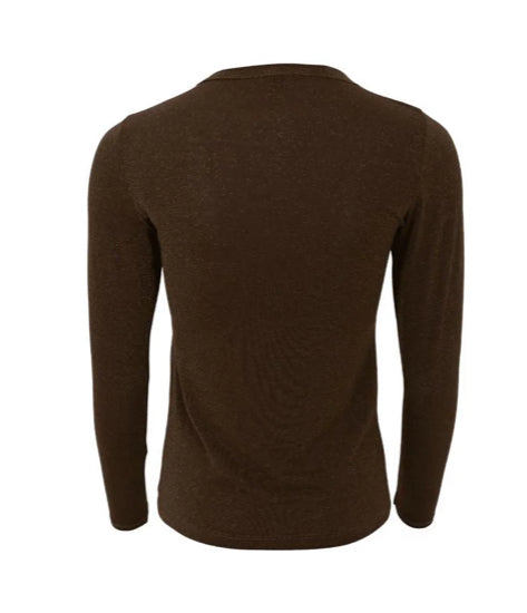 Shirt Faye Lurex Chocolate